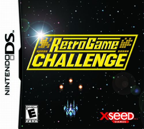Retro Game Challenge box art for Nintendo DS